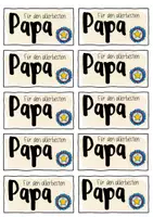 Vorschau - Mal- und Bastelvorlagen - Liebe Worte für den PAPA / Helden im Marmeladenglas - Vatertag - Seite 3