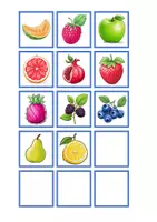 Vorschau - Spiele - Memory® fruits picture and word game - Seite 1
