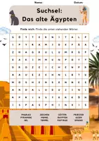 Vorschau - Spiele - Auf den Spuren der Pharaonen: Ein Suchsel durch das alte Ägypten - Seite 1