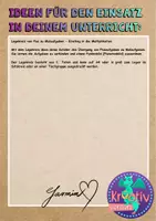 Vorschau - Mal- und Bastelvorlagen - Legekreis von Plusaufgaben zu Malaufgaben - Seite 1