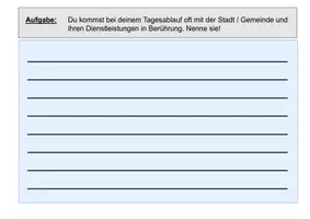 Vorschau - Arbeitsblätter - Die Aufgaben einer Stadt / Gemeinde - Das kommunale Verwaltungssystem - Seite 3