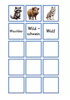 Vorschau - Spiele - Memory® - heimische Tiere Bild-Wort-Zuordenspiel - Seite 2
