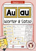 Vorschau - Unterrichtsreihen - Laut Au /au - Wörter & Sätze schreiben - Deckblatt