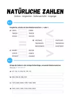 Vorschau - Arbeitsblätter - Sparpaket Natürliche Zahlen (9 Präsentationen, 11 Arbeitsblätter, 16 tägliche Übungen, 2 Leistungskontrollen, 1 Klassenarbeit) - Seite 2