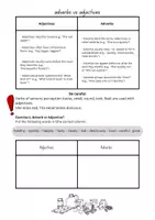 Vorschau - Arbeitsblätter - Adverbs or adjectives: explanation and exercises - Seite 1