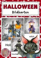 Vorschau - Bildkarten - Halloween - Flash Cards / Bildkarten - Deckblatt
