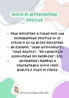anteprima - Materiale di supporto/inclusione - 5 giochi per lavorare sull'AUTOSTIMA - Pagina 1