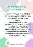 Aperçu - Jeux - 5 jeux pour travailler sur l’ESTIME DE SOI - Page 1