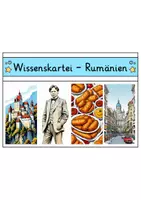 Vorschau - Stationenlernen - Wissenskartei - Rumänien - Seite 1