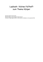 Vorschau - Mal- und Bastelvorlagen - kleines Lapbook geometrische Körper - Seite 1