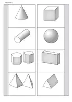 Vorschau - Mal- und Bastelvorlagen - kleines Lapbook geometrische Körper - Seite 2