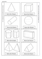 Vorschau - Mal- und Bastelvorlagen - kleines Lapbook geometrische Körper - Seite 3