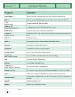 Vorschau - Arbeitsblätter - CLIL - Vocabulary Training - Mammals - Seite 1