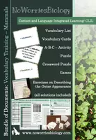 Vorschau - Arbeitsblätter - CLIL - Vocabulary Training - Mammals - Deckblatt