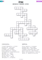 Aperçu - Préparation de séance / Séance complète - mots croisés verbes (présent, imparfait, futur) - Page 2