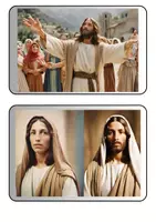 Vorschau - Poster - Tafelkarten - Jesus und die Frauen (Tafelbilder o.ä.) - Deckblatt