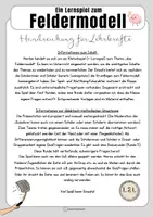 Vorschau - Arbeitsblätter - MATERIALPAKET: Feldermodell (mitwachsend) - Seite 2