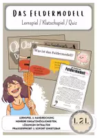 Vorschau - Arbeitsblätter - MATERIALPAKET: Feldermodell (mitwachsend) - Seite 1