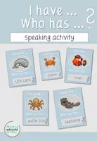 Vorschau - Bildkarten - Materialpaket - Animals in the ocean - Deckblatt