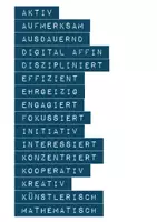 Vorschau - Anderer Materialtyp - Stärken - positive Attribute für den Elterngesprächstisch - Seite 1
