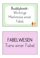 Vorschau - Unterrichtsreihen - Übersicht Differenzierungsmatrix - Fabeln - Seite 3