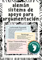 Vista previa - Tarjetas / Manipulativos - sistema de apoya - argumentación / Formulierungshilfen Argumentation - Portada