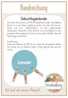 Vorschau - Anderer Materialtyp - Geburtstagskalender - Bunte Kreise - Seite 1