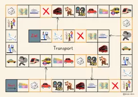Vorschau - Spiele - Vokabelspiel zum Thema "Transport" (Sally 4 - Ausgabe Bayern) - Seite 2