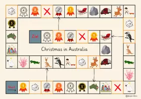 Vorschau - Spiele - Vokabelspiel zum Thema "Christmas in Australia" (Sally 4 - Ausgabe Bayern) - Seite 2