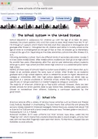 Vorschau - Stundenentwürfe - Unterrichtsstunde Comparison of the British and the American School System (mit Partnerpuzzle und PowerPoint) - Seite 2