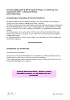 Vorschau - Klassenarbeiten - Formulierungsbausteine Analyse und Erörterung eines pragmatischen Textes - Seite 1