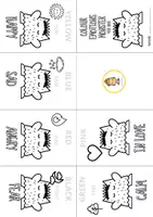 anteprima - Esercizi - Emotions Monster: Storytime Worksheets & flipbook & mini book & Final Tasks - Pagina 3