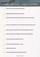 Vorschau - Stundenentwürfe - Vormärz, Biedermeier, Junges Deutschland - Quiz - Seite 3