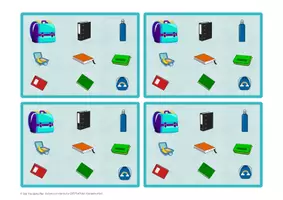 Vorschau - Spiele - Vocabulary game: What's missing? - schoolbag - Seite 3