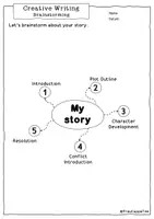 Vorschau - Mal- und Bastelvorlagen - Creative Writing Support - English stories - Seite 2
