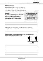 Vorschau - Arbeitsblätter - Meinungsfreiheit - Arbeitsblätter mit Lösung - Deckblatt