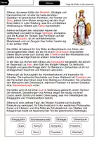 Vorschau - Arbeitsblätter - Lückentext Athena - Griechische Götter - Seite 2