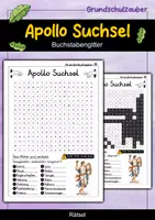 Vorschau - Arbeitsblätter - Apollo Suchsel - Buchstabengitter Griechische Götter - Deckblatt