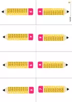 Vista previa - Manualidades / Dibujos para colorear - Librito de multiplicaciones - página 3
