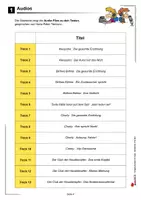 Vorschau - Arbeitsblätter - Tiergeschichten für Kids – Deutsch Grundschule Sekundarstufe I Klasse 3-6 | Erzählungen, Gedicht, Tierschutz, Artenvielfalt, Literaturunterricht, Niveaustufen, Audio | Arbeitsblätter Kopiervorlagen Freiarbeit mit Lösungen - Seite 3