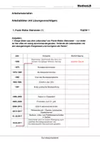 Vorschau - Arbeitsblätter - Bundespräsident - Arbeitsblätter mit Lösungen - Deckblatt