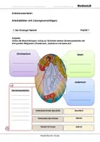 Vorschau - Arbeitsblätter - Muslimische Feste - Arbeitsblätter mit Lösungen - Deckblatt