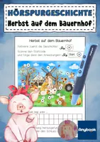 Vorschau - Arbeitsblätter - AnybookPro Material für DaZ: "Herbst auf dem Bauernhof" - Deckblatt