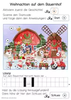 Vorschau - Arbeitsblätter - AnybookPro Material für DaZ: "Weihnachten auf dem Bauernhof" - Seite 3