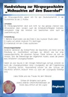Vorschau - Arbeitsblätter - AnybookPro Material für DaZ: "Weihnachten auf dem Bauernhof" - Seite 1