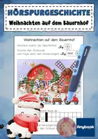 Vorschau - Arbeitsblätter - AnybookPro Material für DaZ: "Weihnachten auf dem Bauernhof" - Deckblatt