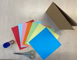 Vorschau - Mal- und Bastelvorlagen - Pop-up Karte - 3D Blumen - Seite 1