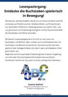 Vorschau - Arbeitsblätter - Lesespaziergang Buchstabendetektive auf Entdeckungstour - Seite 2