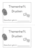 Vorschau - Unterrichtsreihen - Einheit "Drucken" - Themenheft mit Unterrichtsbeispielen - Seite 1