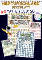 Vorschau - Poster - Heftumschläge & Deckblätter für Mathematik und Deutsch - Deckblatt